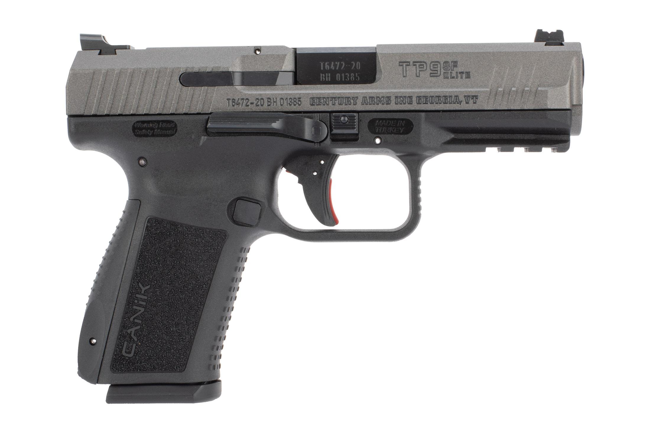 Canik TP9SF Elite 9mm Pistol 15 Round Black & Grey HG4869TN